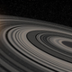 Ilustración para el artículo titulado Descubren un exoplaneta con anillos 200 veces mayores que los de Saturno